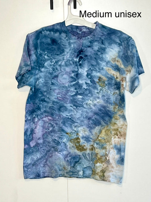 San Pedro island inspired ice dyed unisex t-shirt